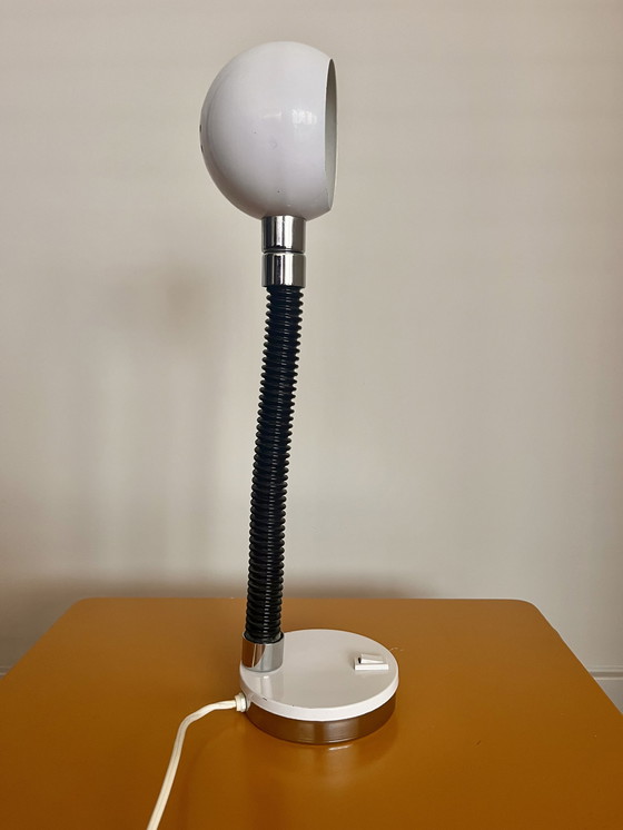 Image 1 of Space Age Elbow tafel lamp