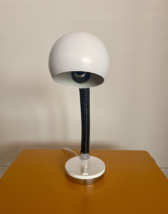 Image 1 of Space Age Elbow tafel lamp