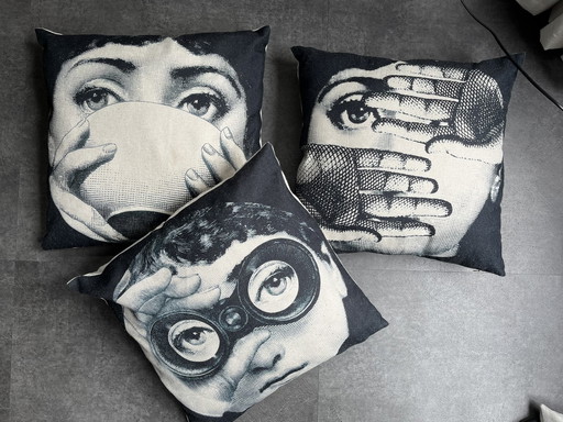 5x Fornasetti kussens