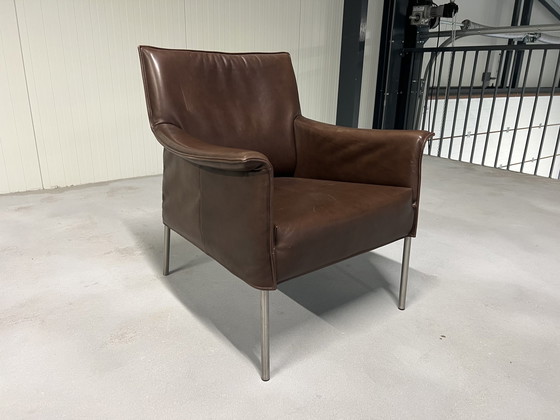 Image 1 of Design On Stock Limec Fauteuil bruin leer