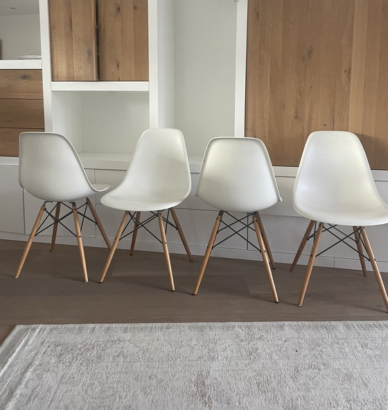 Image 1 of 4x Vitra Eames Plastic Chair