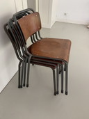 4 Gispen TU Delft stoelen