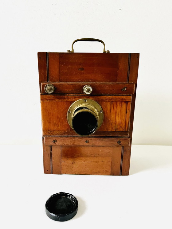 Image 1 of J.H. Dallmeyer London 7x5’’ wooden plate camera