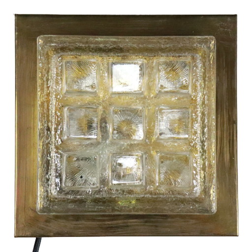 Vintage Hillebrand wandlamp