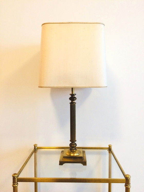 Image 1 of 60s neoklassieke stijl lamp, Hollywood Regency