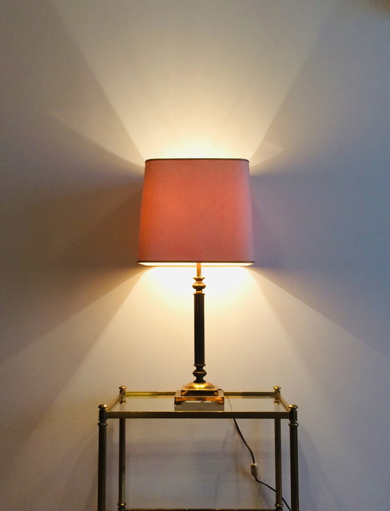 Image 1 of 60s neoklassieke stijl lamp, Hollywood Regency