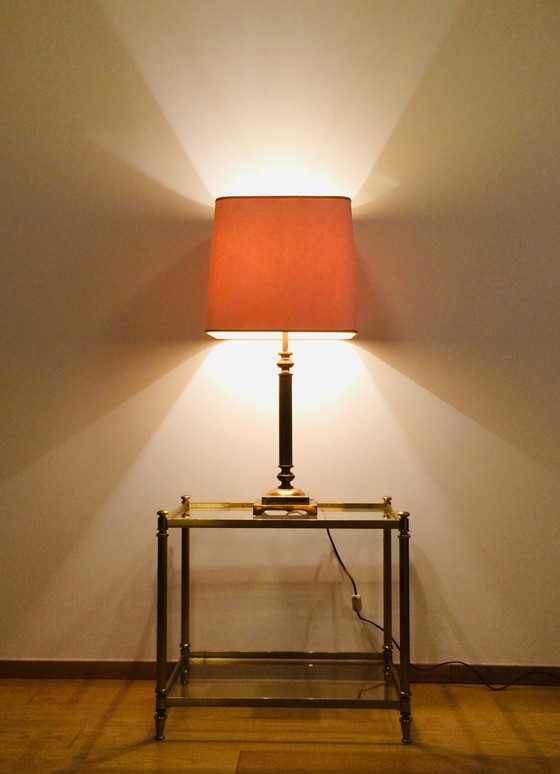 Image 1 of 60s neoklassieke stijl lamp, Hollywood Regency