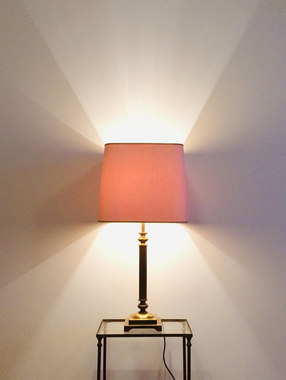 Image 1 of 60s neoklassieke stijl lamp, Hollywood Regency