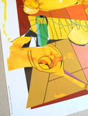 Télémaque - Original poster Roland Garros 1998 - Lelong Gallery , Paris