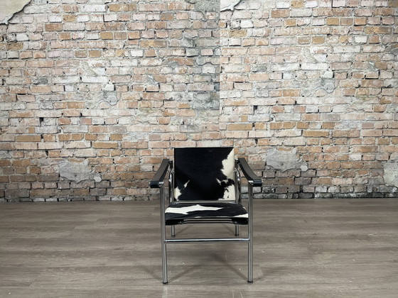 Image 1 of Vintage Fauteuil Lounge Koeienvacht