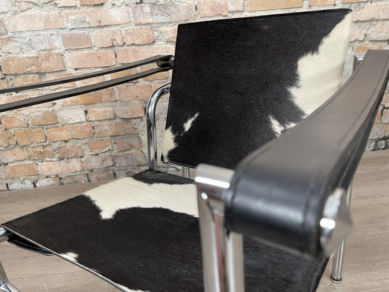 Image 1 of Vintage Fauteuil Lounge Koeienvacht