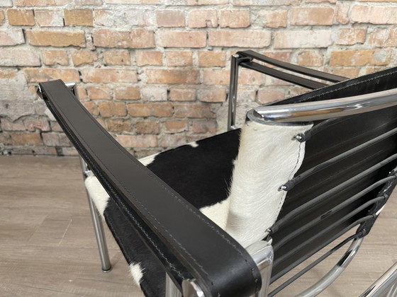 Image 1 of Vintage Fauteuil Lounge Koeienvacht