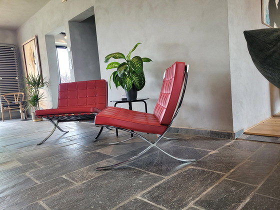 Image 1 of 2x Knoll Barcelona chair