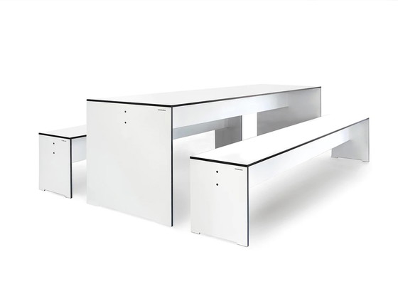 Image 1 of Conmoto Riva Tafel + 2 zitbanken