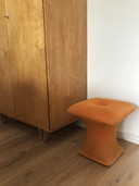 Vintage Poef Stokking Terwolde jaren 70 