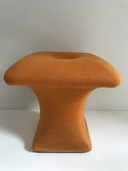 Vintage Poef Stokking Terwolde jaren 70 