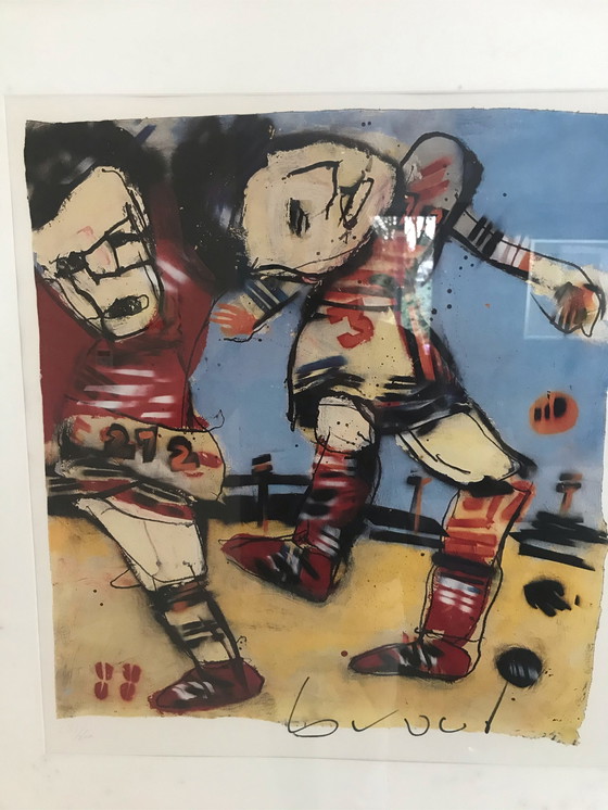 Image 1 of Herman Brood zeefdruk