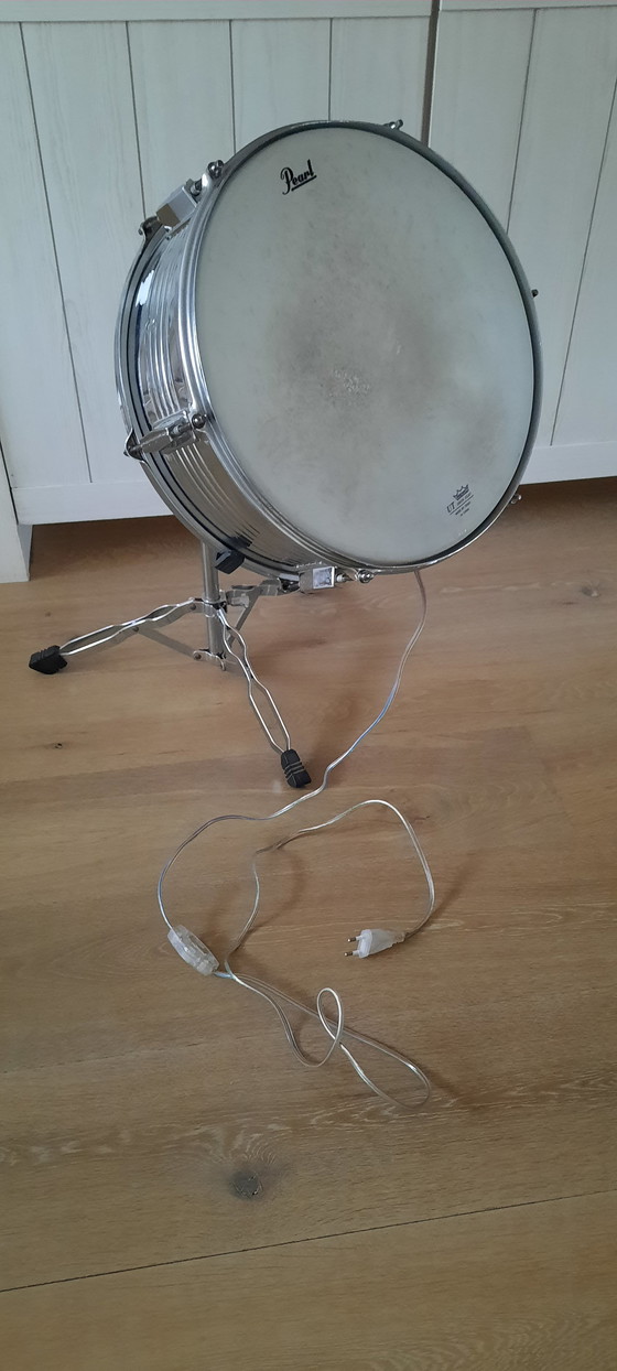 Image 1 of Vintage drumstel lamp