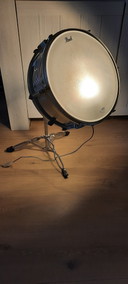 Vintage drumstel lamp