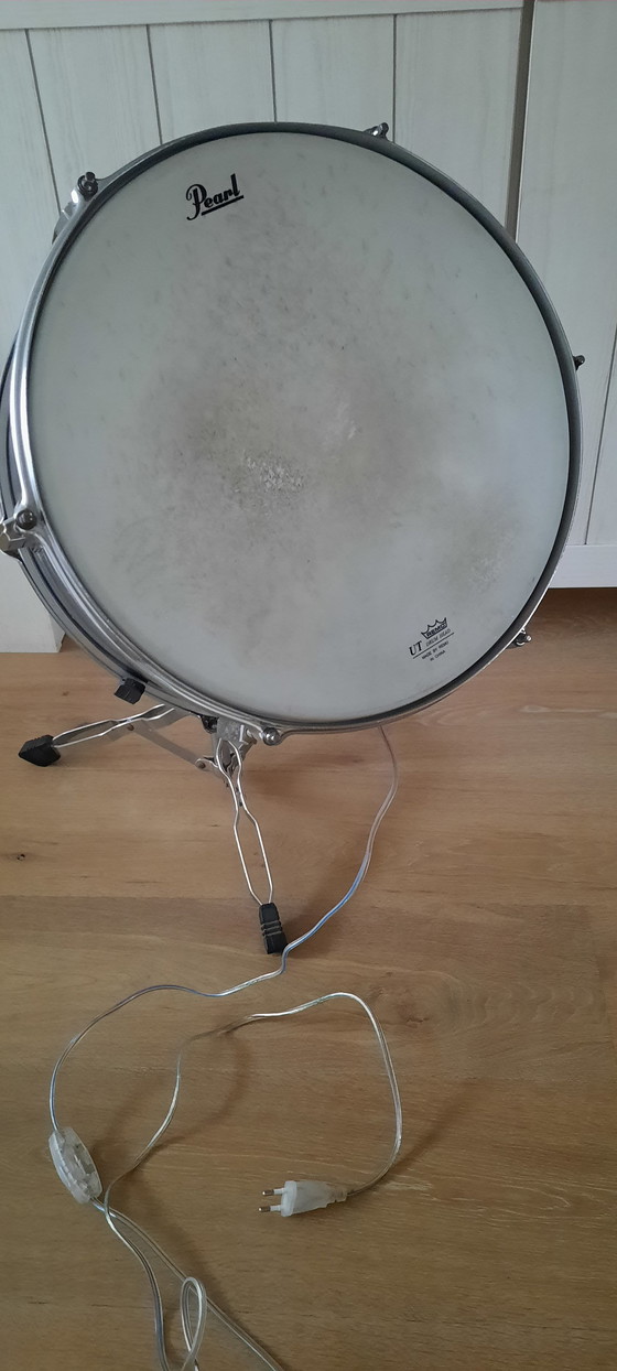 Image 1 of Vintage drumstel lamp