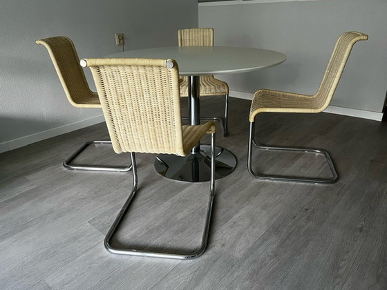 Image 1 of 4x Tecta B20 stoelen