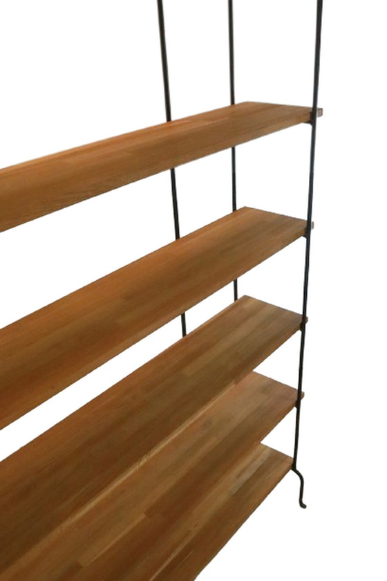 Image 1 of Vintage vrijstaand rek / divider 'Elkstone'