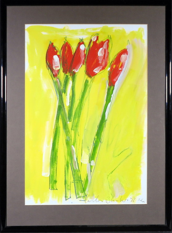 Image 1 of Carlos Blaaker - De tulpen