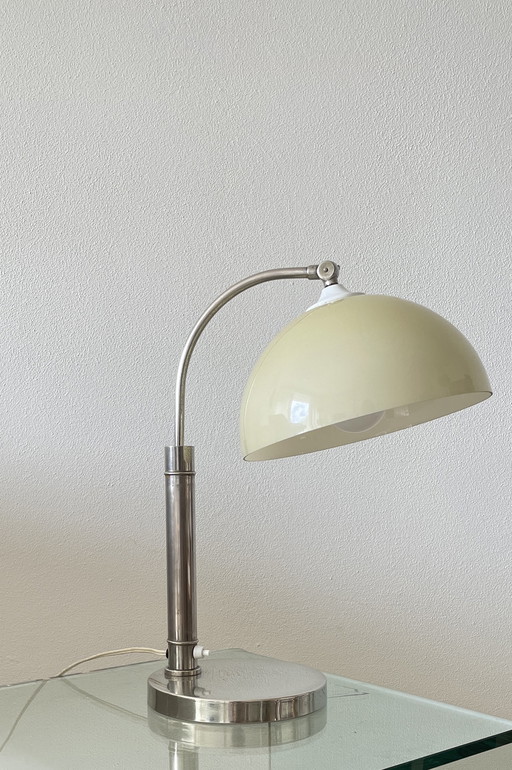 Vintage Bureaulamp opaline