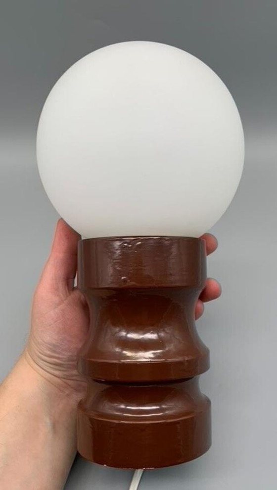 Image 1 of Space Age Tafellamp Lamp Ball Lamp Vintage