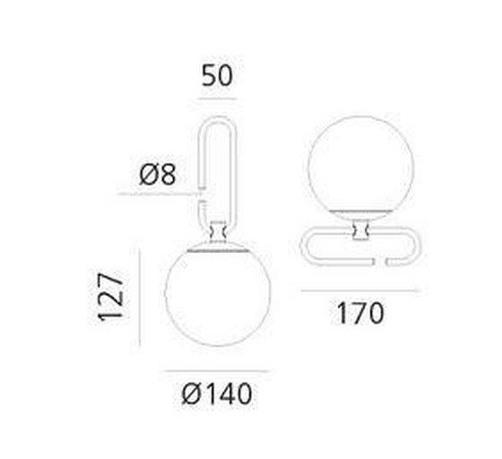 Image 1 of Artemide Neri&Hu nh1217 tafellamp