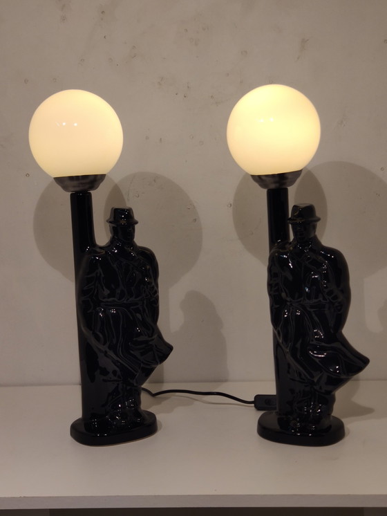 Image 1 of 2x Vintage lampen