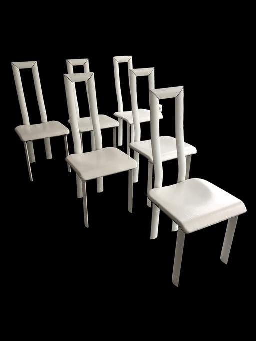 6x Ycami Collection Regia eetkamerstoelen