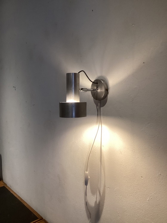 Image 1 of Vintage wandlamp aluminium