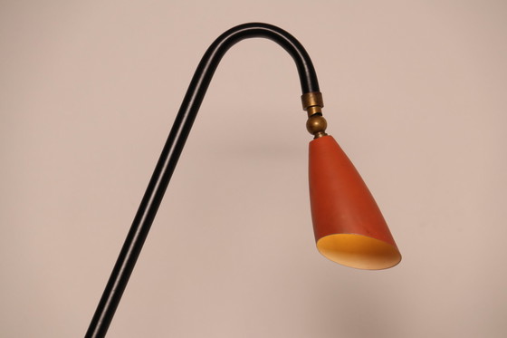 Image 1 of Vloerlamp - model 'Hejre' - van Svend Aage Holm Sorensen voor Sorensen & Co - Denemarken - jaren 50