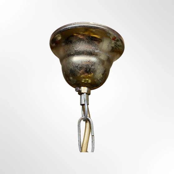 Image 1 of Vintage Hanglamp Teakhout