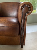 2x Joris clubfauteuils + voetenbankje