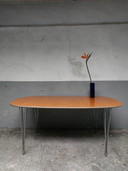 Superellipse dining table by Piet Hein for Fritz hansen