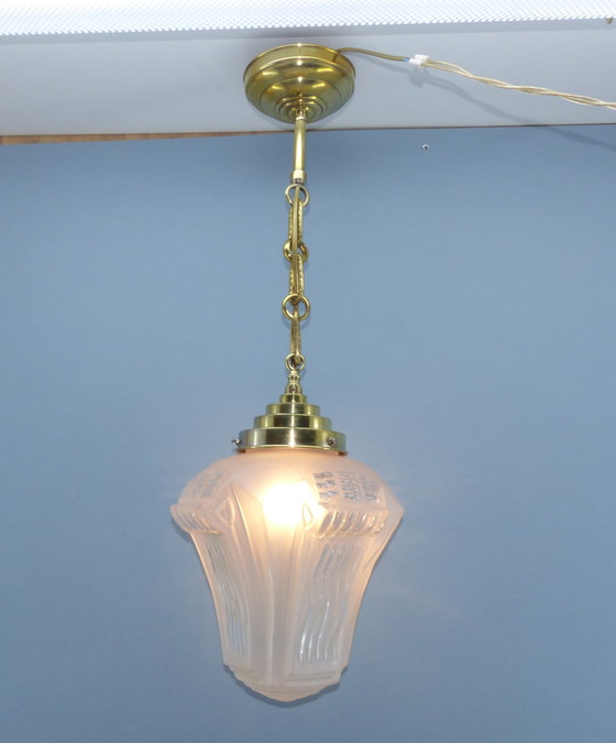 Image 1 of Art deco hanglamp