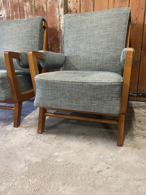 Image 1 of Set Design Fauteuils. Mid-Century.