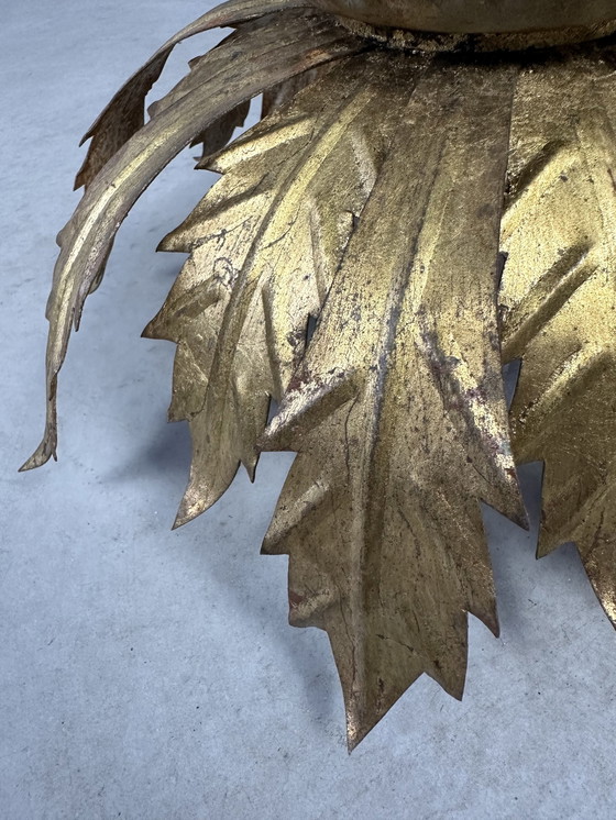 Image 1 of Vintage ‘sunburst’ plafondlamp