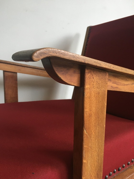 Image 1 of Vintage Nederlandse lounge stoel