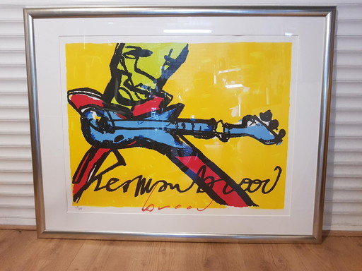 Herman Brood- Guitarman Zeefdruk