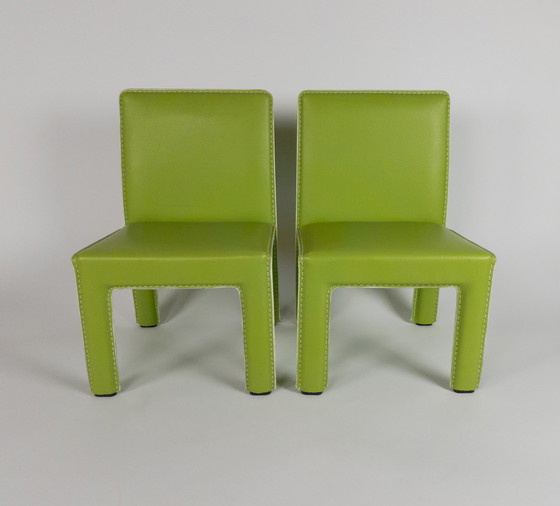 Image 1 of Style traders - junior chair - set (2) - mintgroen - handmade - 2000