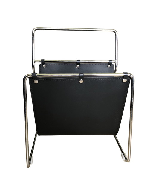 Vintage tijdschriftenrek