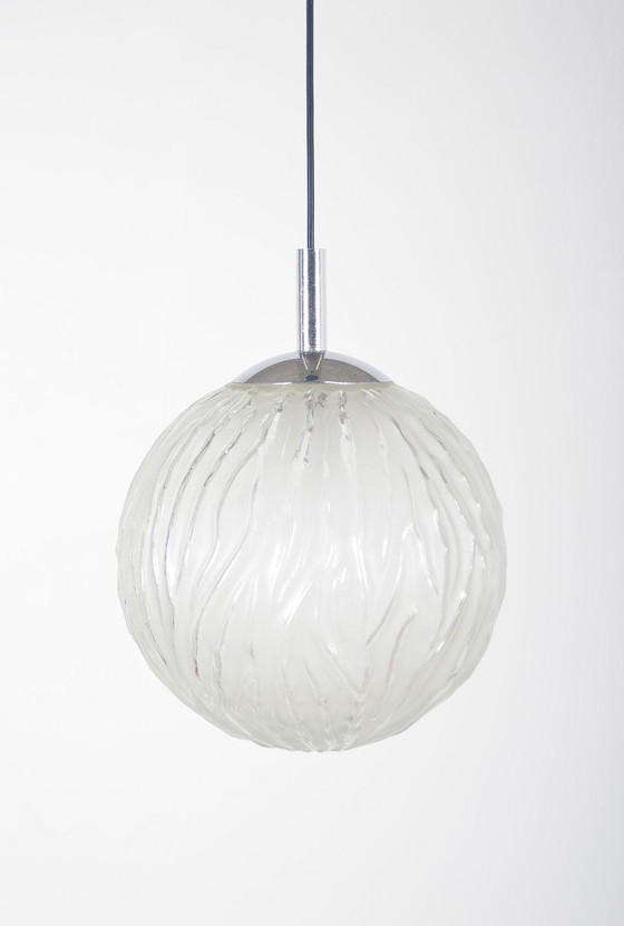 Image 1 of Mid-century globe hanglamp