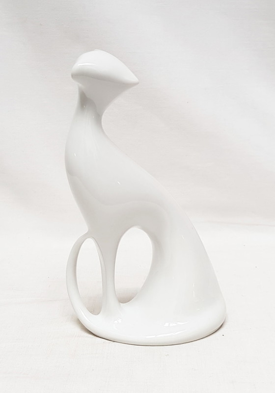 Image 1 of Royal Dux vintage porselein katje