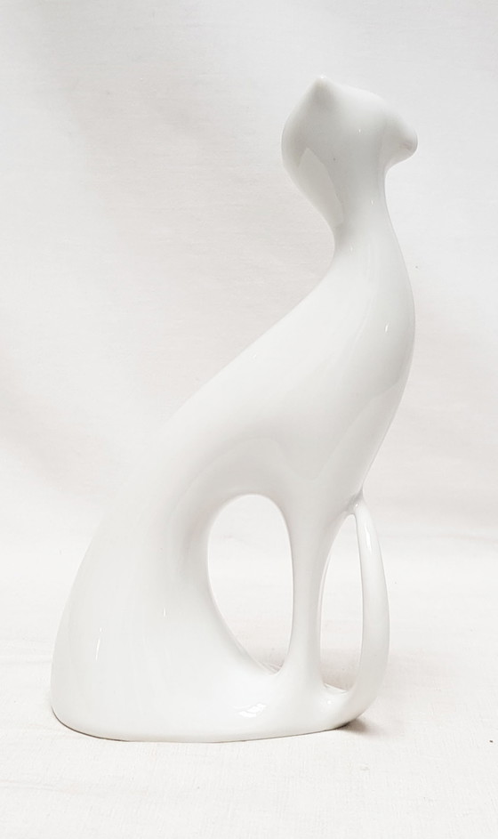 Image 1 of Royal Dux vintage porselein katje