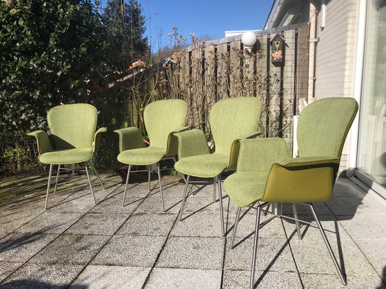 Image 1 of 6x Bert Plantage eetkamerstoel