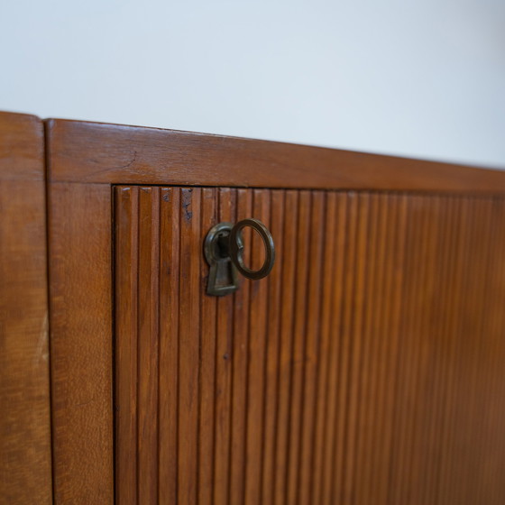 Image 1 of Italiaanse midcentury moderen teak dressoir