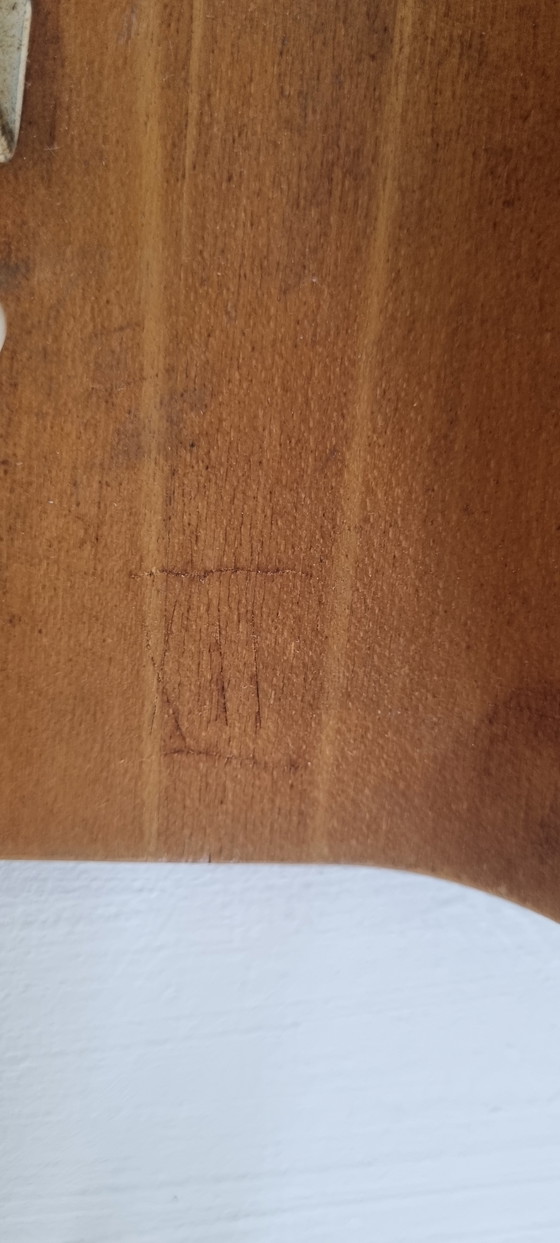 Image 1 of 2x Vintage Teak Wandlamp